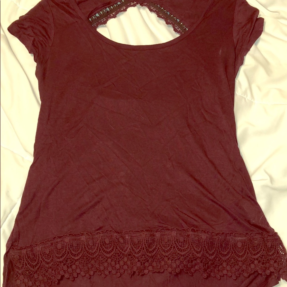 Cute Open Back Tee!